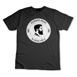 Camiseta Barbearia Barber Shop Camisa Cabeleleiro Uniforme