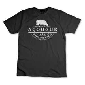 Camiseta Camisa Açougue Uniforme