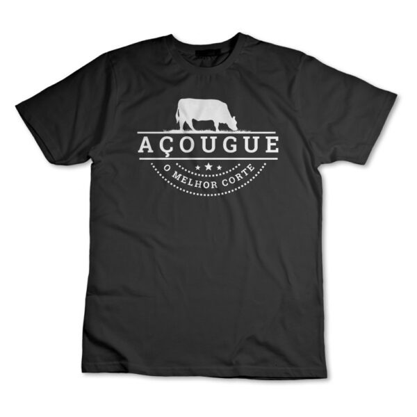 Camiseta Camisa Açougue Uniforme