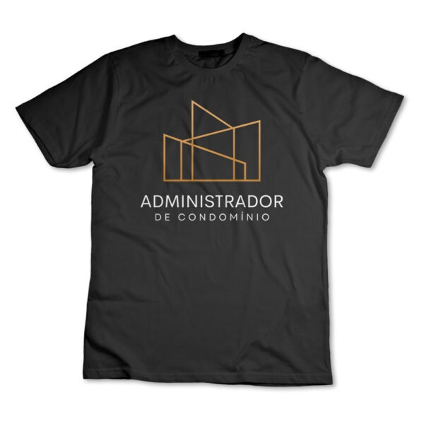 Camiseta Camisa Administrador De Condomínio Uniforme