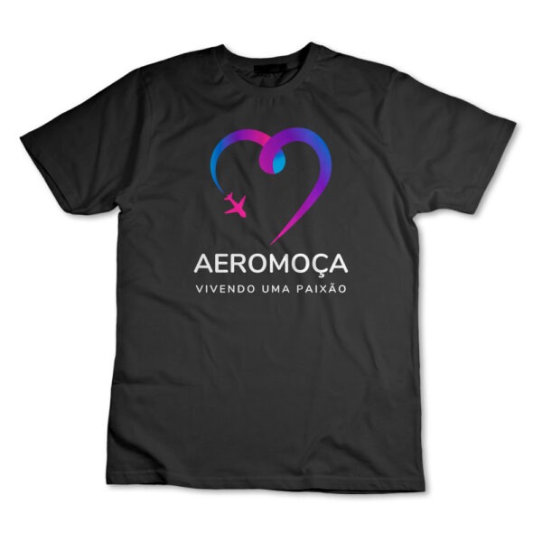 Camiseta Camisa Aeromoça Comissária De Bordo