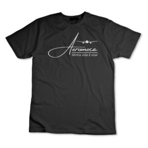 Camiseta Camisa Aeromoça Comissária De Bordo Avião