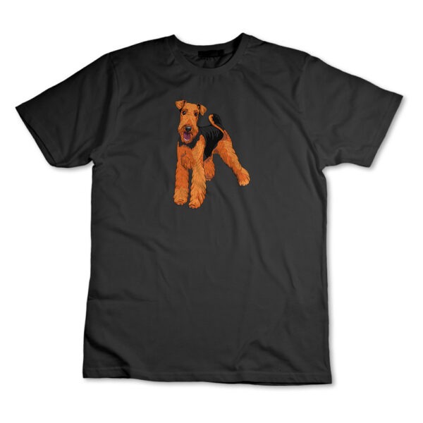 Camiseta Camisa Airedale Terrier Cachorro