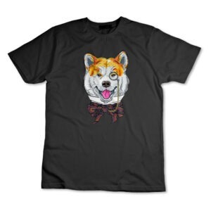 Camiseta Camisa Akita Inu Cachorro