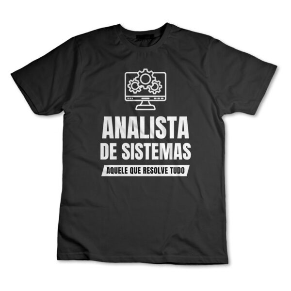 Camiseta Camisa Analista De Sistemas Graduação