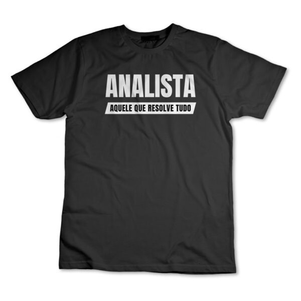 Camiseta Camisa Analista Graduação