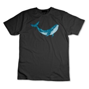 Camiseta Camisa Baleia Azul Animal Marinho