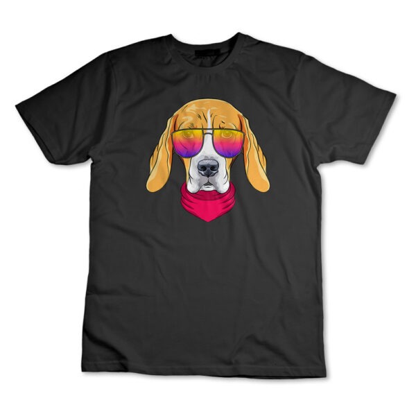 Camiseta Camisa Beagle Óculos Cachorro