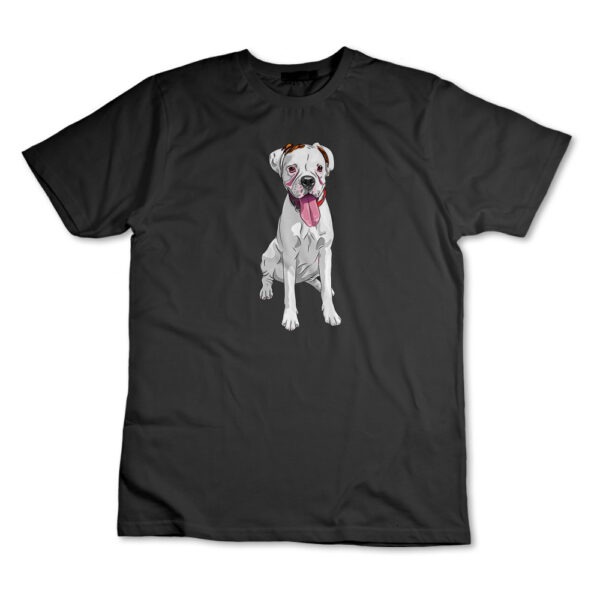 Camiseta Camisa Boxer Branco Cachorro