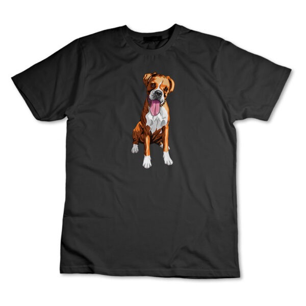 Camiseta Camisa Boxer Marrom Cachorro