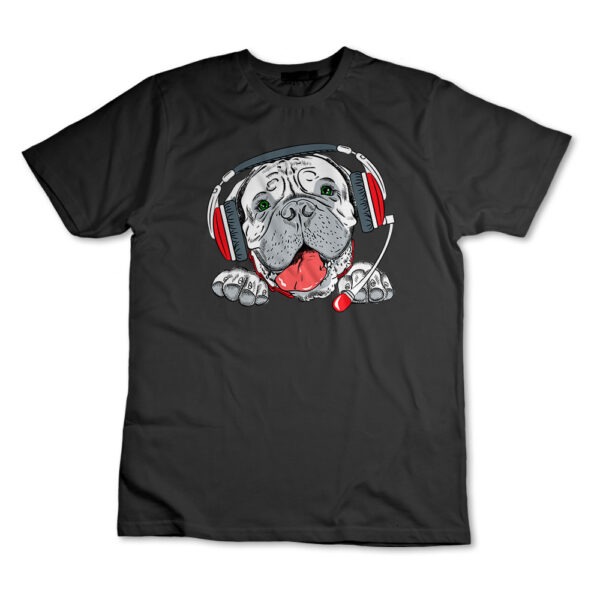 Camiseta Camisa Bulmastife Bullmastiff Cachorro Fone