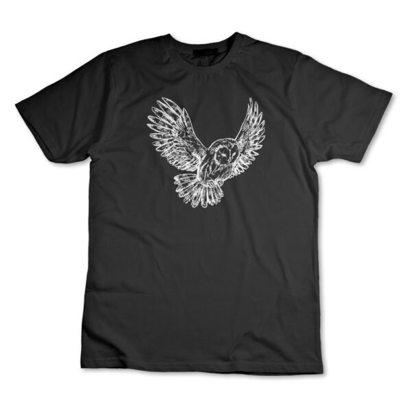 Camiseta Camisa Coruja Voando Pássaro