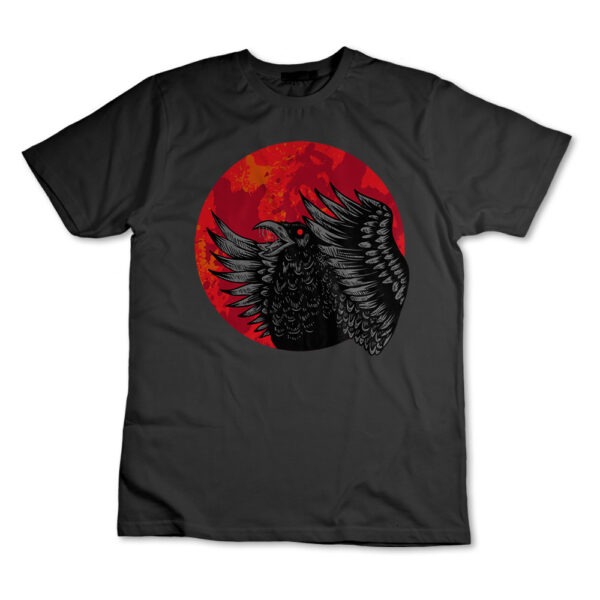 Camiseta Camisa Corvo Pássaro Animal