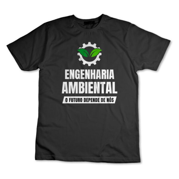Camiseta Camisa Engenharia Ambiental Engenheiro Graduação