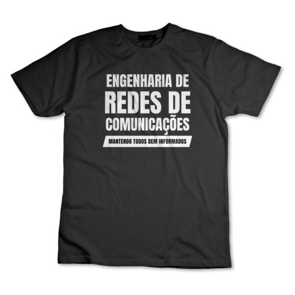 Camiseta Camisa Engenharia De Redes De Comunicações Engenheiro De Rede Comunicação Graduação