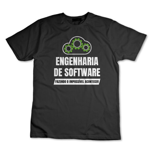 Camiseta Camisa Engenharia De Software Engenheiro Graduação