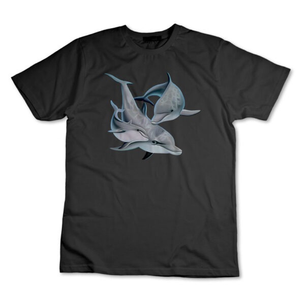 Camiseta Camisa Família De Golfinho
