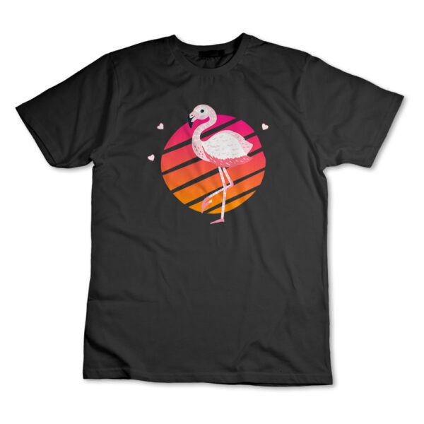 Camiseta Camisa Flamingo Pássaro