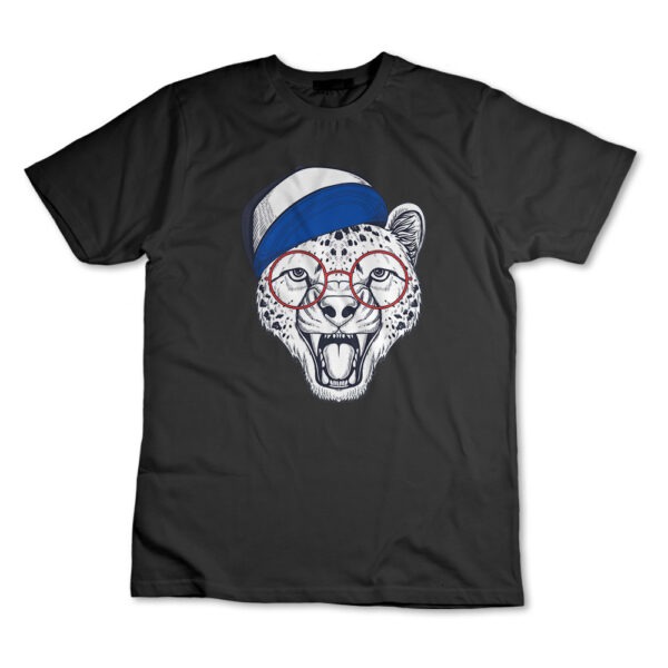 Camiseta Camisa Guepardo Cheetah Com Óculos Animal