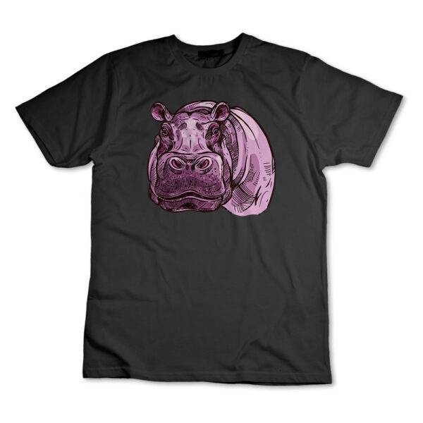 Camiseta Camisa Hipopótamo