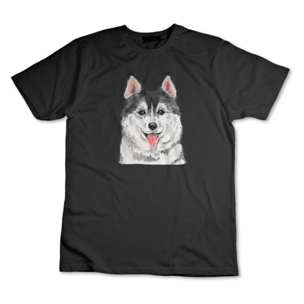 Camiseta Camisa Husky Siberiano Cachorro