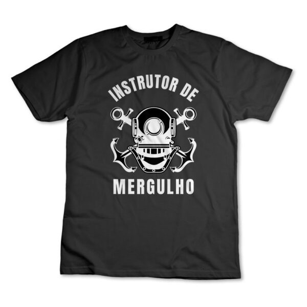 Camiseta Camisa Instrutor De Mergulho