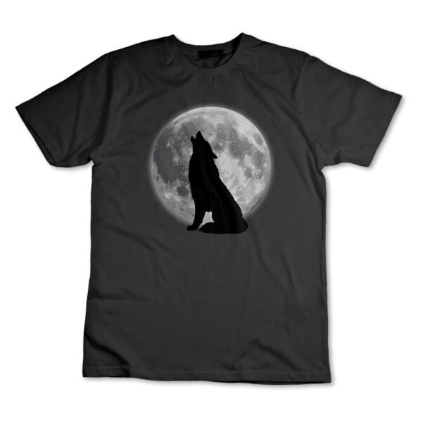Camiseta Camisa Lobo Meia Noite Animal
