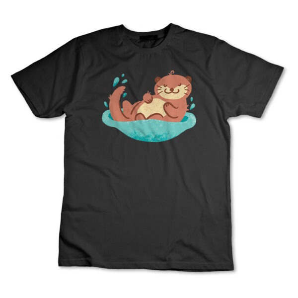 Camiseta Camisa Lontra Descansando Animal