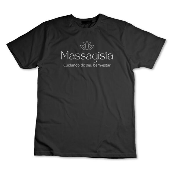 Camiseta Camisa Massagista Massagem Terapêutica Uniforme