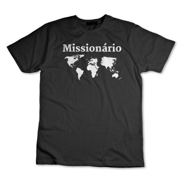 Camiseta Camisa Missionário Países Cristão Missão Para Nações