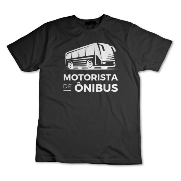 Camiseta Camisa Motorista De Ônibus Uniforme