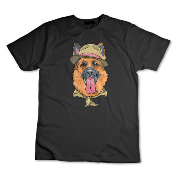 Camiseta Camisa Pastor Alemão Cachorro