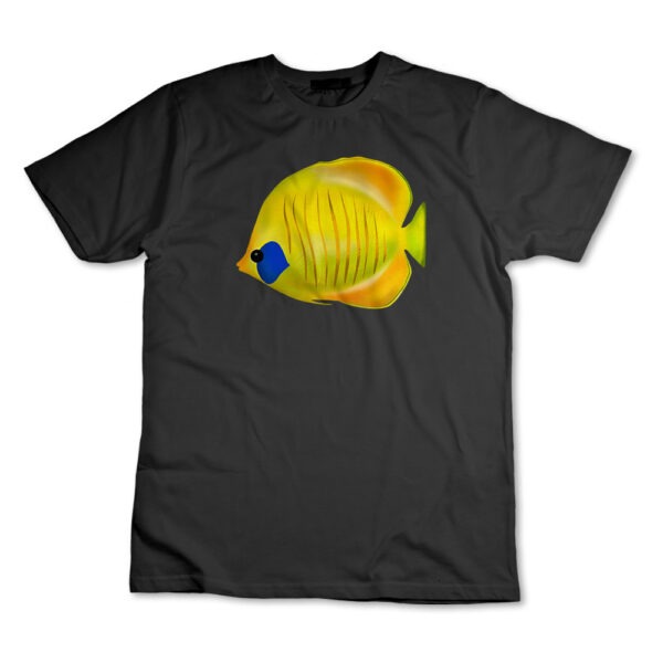 Camiseta Camisa Peixe Borboleta Mascarado