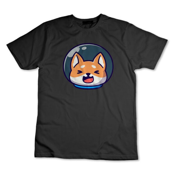 Camiseta Camisa Shiba Inu Astronauta Cachorro