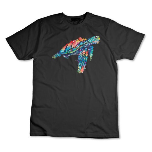 Camiseta Camisa Tartaruga Marinha Colorido Oceano