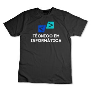 Camiseta Camisa Técnico Em Informática IT Uniforme