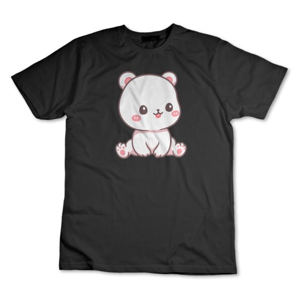 Camiseta Camisa Urso Polar Fofo Animal