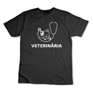 Camiseta Camisa Veterinária Vet Clínica