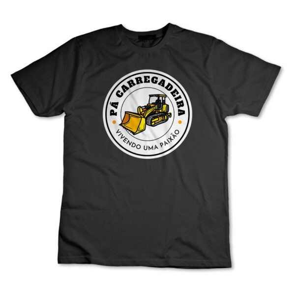 Camiseta Operador de Pá Carregadeira Camisa Maquinista Uniforme