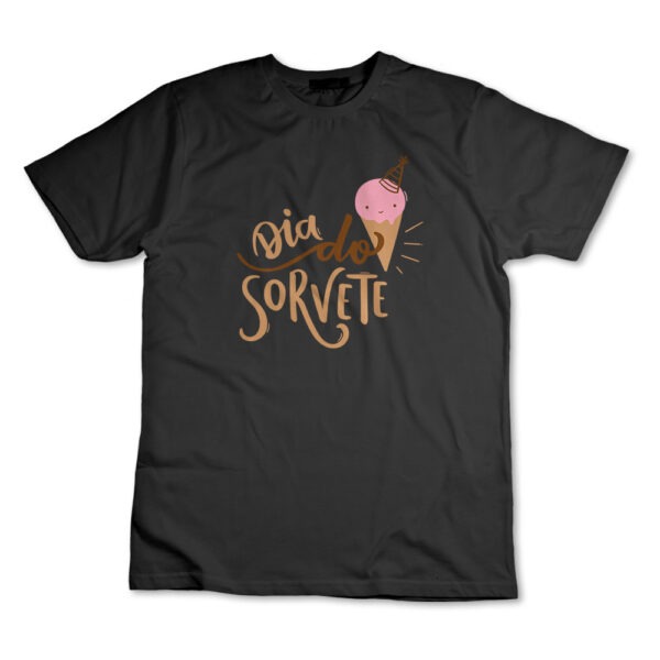 Camisa Camiseta Dia Do Sorvete