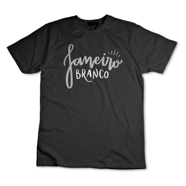 Camisa Camiseta Janeiro Branco