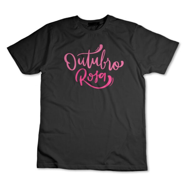 Camisa Camiseta Outubro Rosa