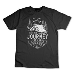 Camisa Camiseta Acampar, Camping Outdoor Natureza