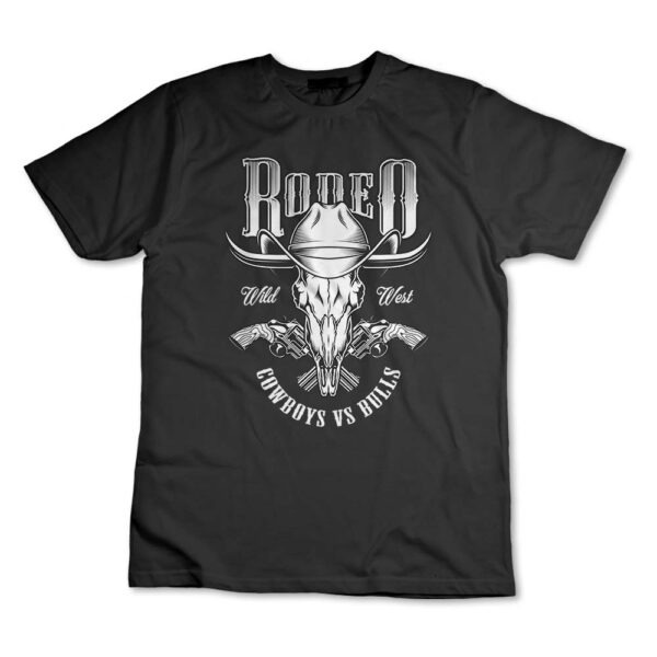 Camisa Camiseta Rodeio, Cowboy, Peão Touro