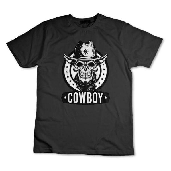 Camisa Camiseta Rodeio, Cowboy, Caveira