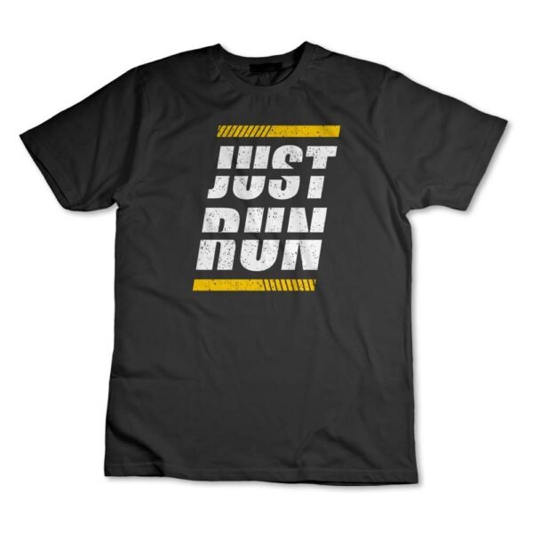 Camisa Camiseta Just Run, Corredor, Corredora, Maratona, Corrida