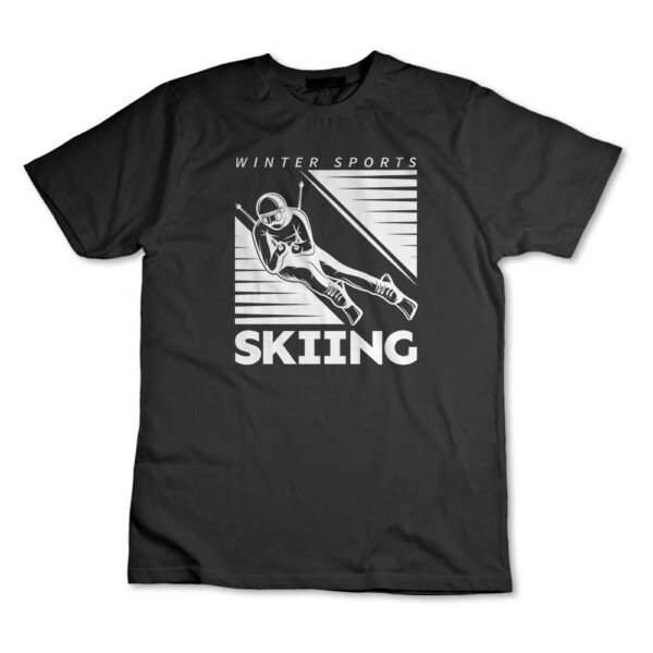 Camisa Camiseta Esqui, Ski, Esquiador, Esporte De Inverno