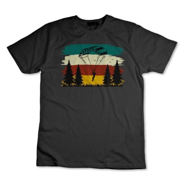 Camisa Camiseta Paraquedismo, Paraquedas, Parapente, Skydiver Esporte