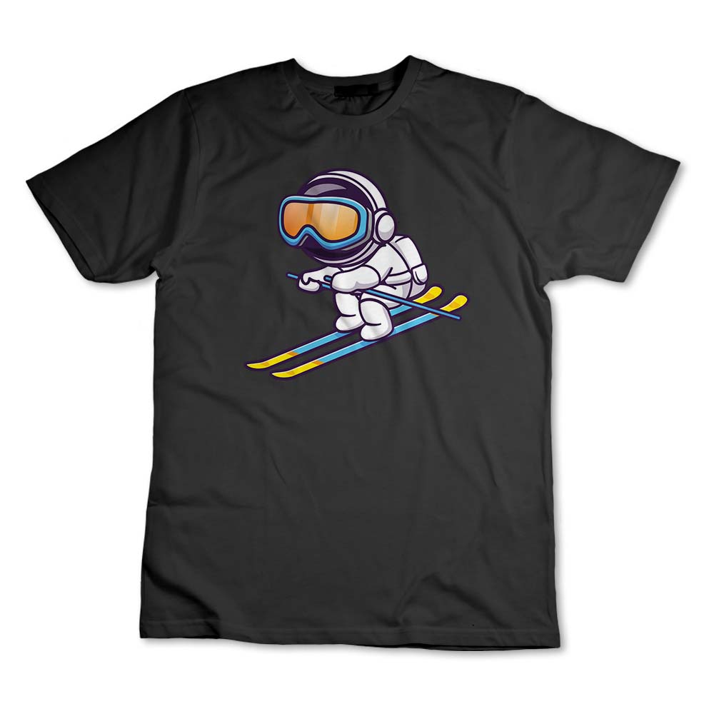 Camisa Camiseta Astronauta Snowboard, Snowboarding Esporte