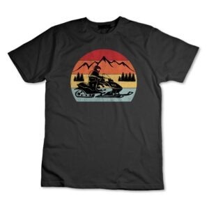 Camisa Camiseta Moto De Neve, Snowmobile, Motoneve